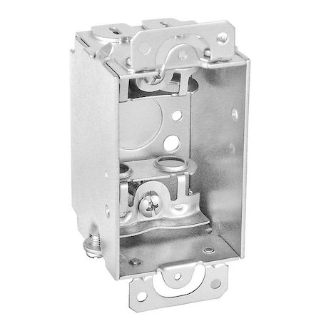 Southwire Electrical Box, 10 cu in, Switch Box Type, Steel, Rectangular Shape G600-BX